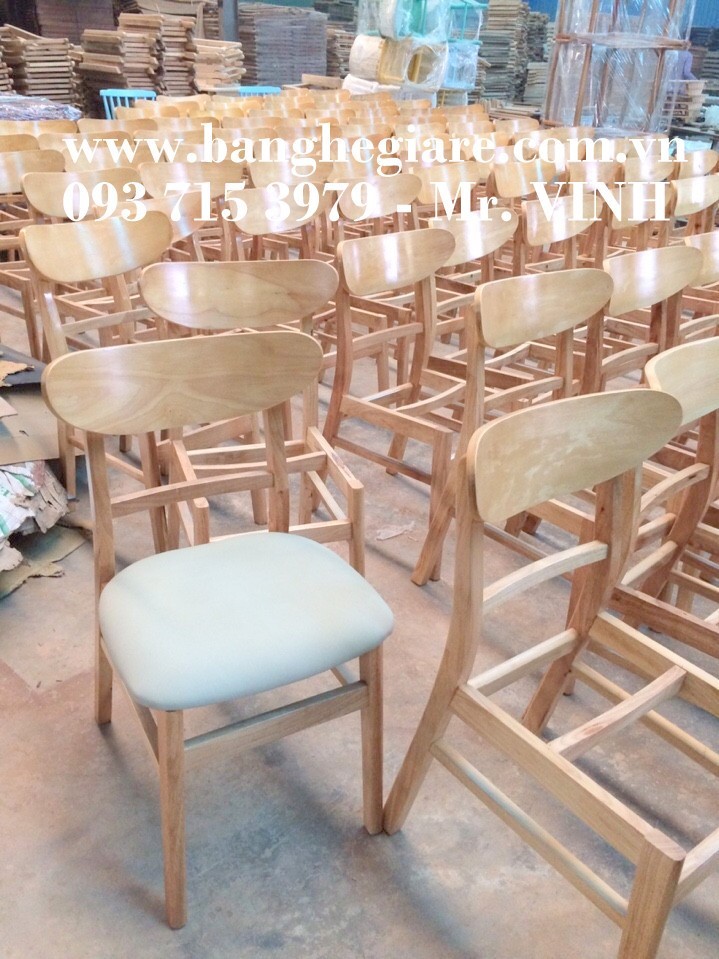 bàn ghế gỗ cafe